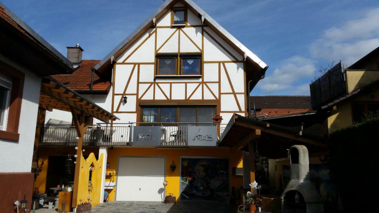 Marielies-Urlaubsstube Daire Meißenheim Dış mekan fotoğraf